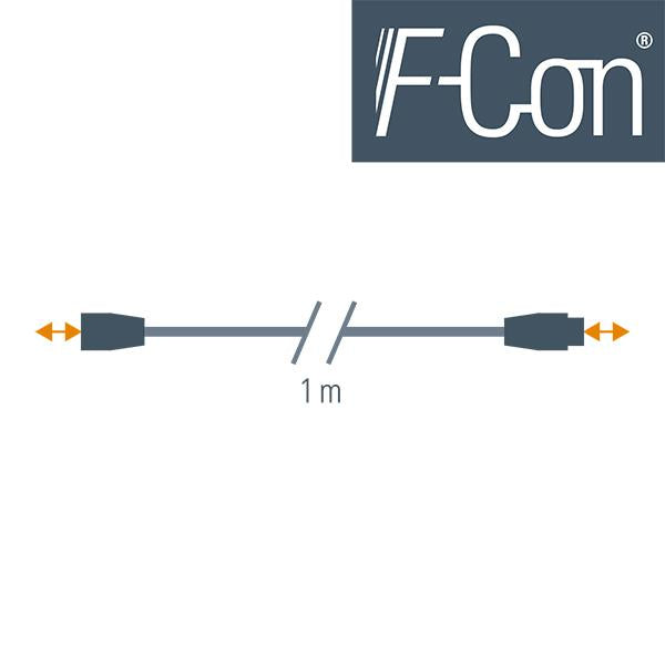 Elsner Elektronik Gebäudeautomation Verbindungs-Leitung STAK/STAS (F-Con) 1 m - Art. 60565
