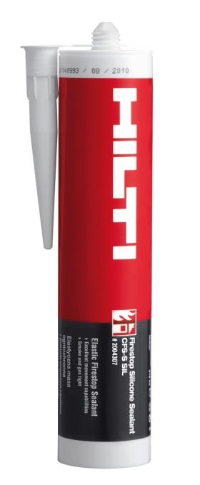 Hilti - Brandschutzsysteme HILTI CFS-S SIL Fugenabschottung EI 60-240 nach EN 13501 Brandschutzabschottung linearer Fugen mit Dehnbelastung - Art. 