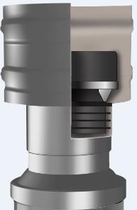 Bartholomäus gebavent Dachhaubenkopf Typ FDS-AK 100 mit Aktivkohlefilter u. Übergangsstück - Art. 8-2091000G