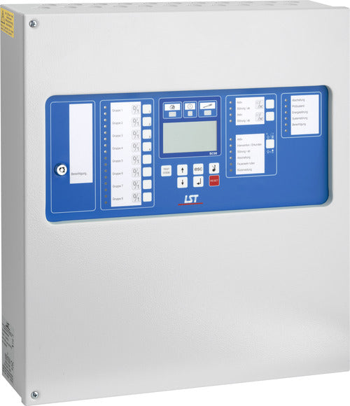 LST-MEP Brandmeldetechnik Brandmelderzentrale BC08-8L-PLUS - Art. 210135