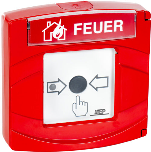 LST-MEP Brandmeldetechnik Handmelder/rot/Grenzwert/FEUER HME/3000/11/52/01 - Art. 240311
