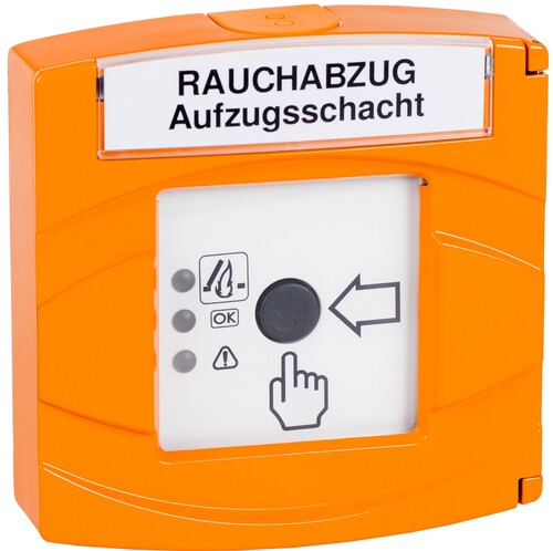 LST-MEP Brandmeldetechnik Handmelder/orange/3LED/Aufzugsschacht HME/2011/864/37/00 - Art. 240712