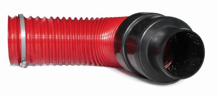 Bartholomäus gebavent Flexschlauch AF 70/100 mit Adapter für Dunstrohranschluss - Art. 00010070