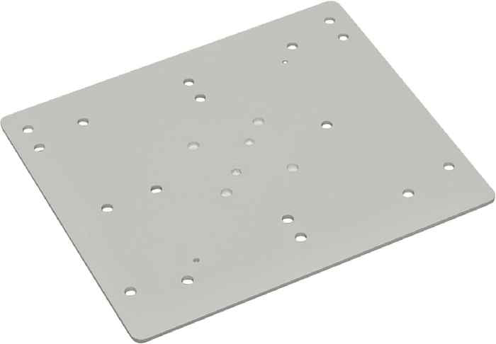 Hertek Adapterplatte (zur Montage der Firebeam an Wand-/Deckenhalter) - Art. BRT505