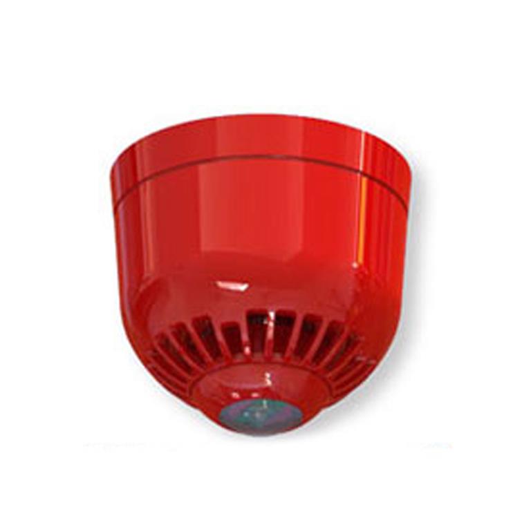 NSC Sicherheitstechnik Sirenen-/Blitzleuchten-Kombination Sonos Pulse, rot - Art. B07315-00