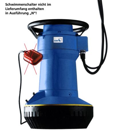 KSB Tauchpumpe AmaDrainer 80-40 S 3x400 V/50 Hz - Art. 29117703