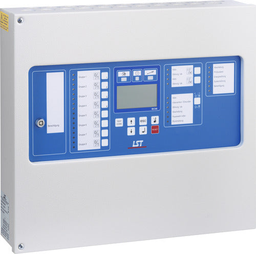 LST-MEP Brandmeldetechnik Brandmelderzentrale BC08-8S-PLUS - Art. 210134
