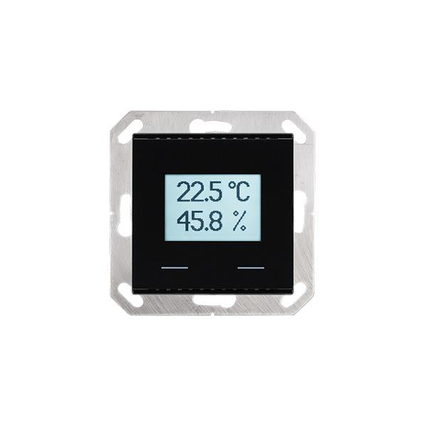 Elsner Elektronik Gebäudeautomation Innenraumsensor KNX TH-UP Touch tiefschwarz - Art. 70616