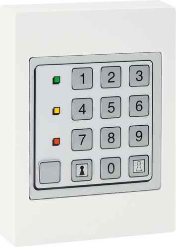 ABI-Sicherheitssysteme Code-/ ID-Eingabeeinrichtung BC 650 - AP-Ausführung weiß - Art. 41650061
