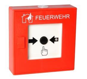 SeTec Handfeuermelder "Feuerwehr + Haus / Flamme" XP95 - Art. B30120