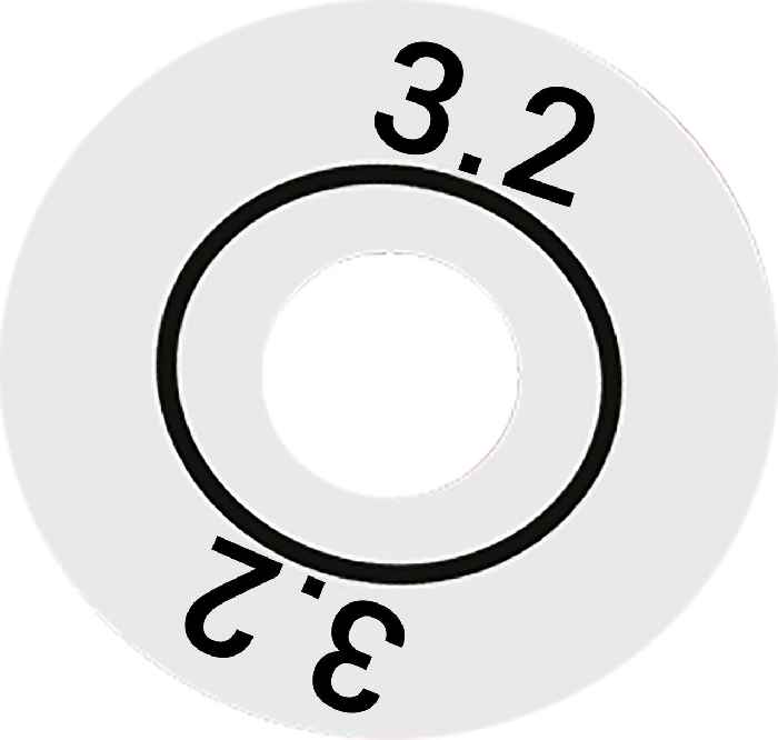 Hertek Ansaugreduzierungsfolie (3,2mm) - Art. BAS849.4
