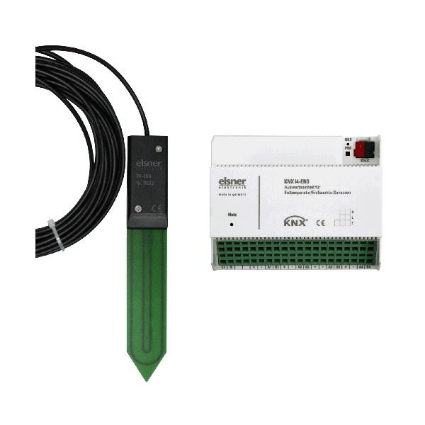 Elsner Elektronik Gebäudeautomation Auswerteeinheit KNX I4-ERD für Erd-Sensoren - Art. 70310