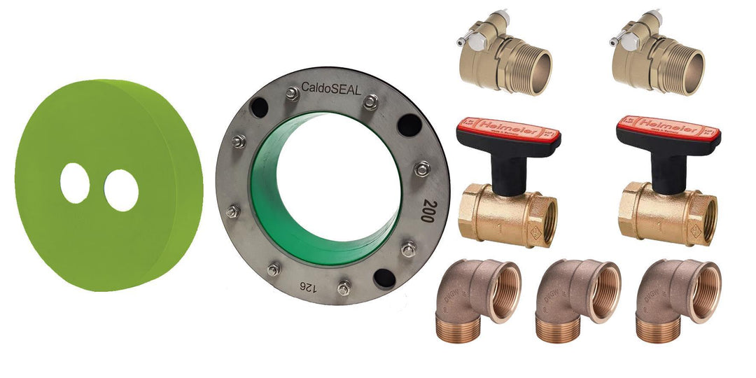 ENERPIPE Klemmanschlussset PN 6 DW 25+25/91 double -Art. 100204204