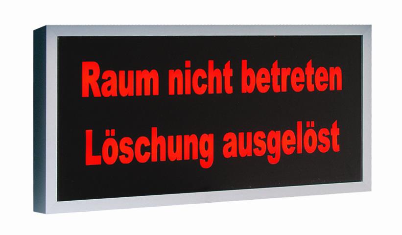 NSC Sicherheitstechnik Leuchtwarnanzeige / -piktogramm - Art. B07450-00