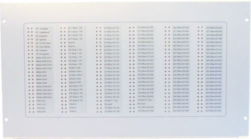 LST-MEP Brandmeldetechnik LED-Anzeige-Tableau LAT288-1CE - Art. 252011