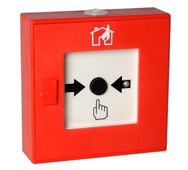 SeTec Handfeuermelder "Haus / Flamme" - Art. B10300K