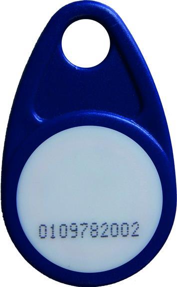 ABI-Sicherheitssysteme IMT ABI EM4102 - abriebfest - Transponder-Schlüsselanhänger, blau - Art. 90219516