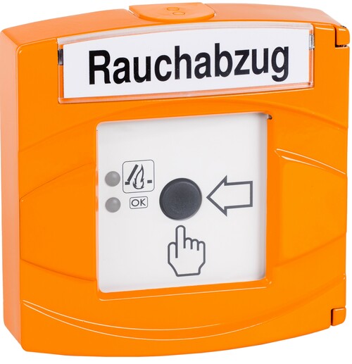 LST-MEP Brandmeldetechnik Handmelder/orange/2LED/Rauchabzug HME/2011/863/03/00 - Art. 240729