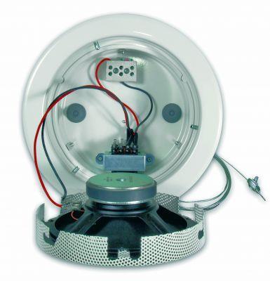 NSC Sicherheitstechnik Decken-Einbaulautsprecher für Sprachalarmierung, 165 mm, 10 Watt - Art. S05520-00