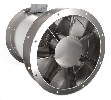 Systemair AXCPV 500 vane – Axialventilator mit Leitschaufeln, mittlerer Druck, Ø 500 mm