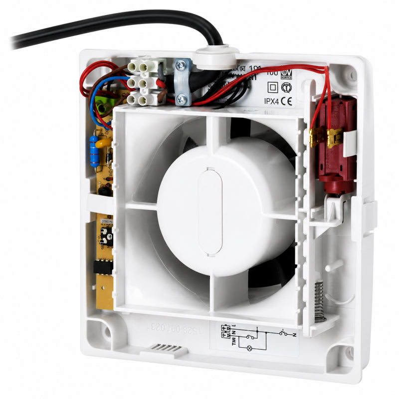 Vortice M100/4 12 V Axialventilator für Wandmontage