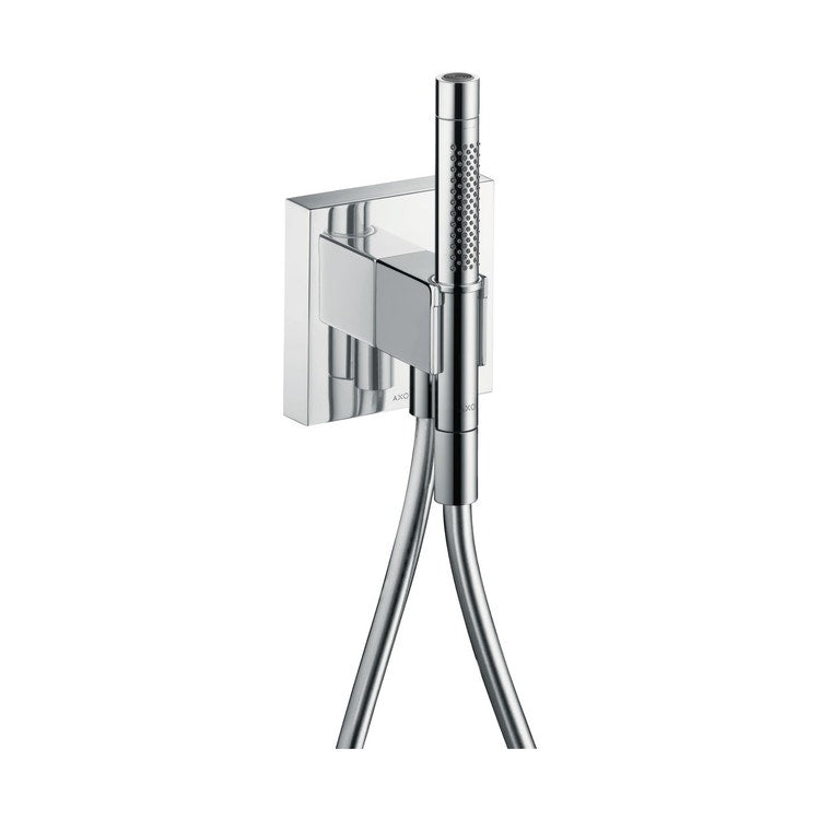 Axor Set Porter 120/120, mit Brause Baton 2 Strahlarten und Schlauch, Chromoberfläche STARCK 12626000