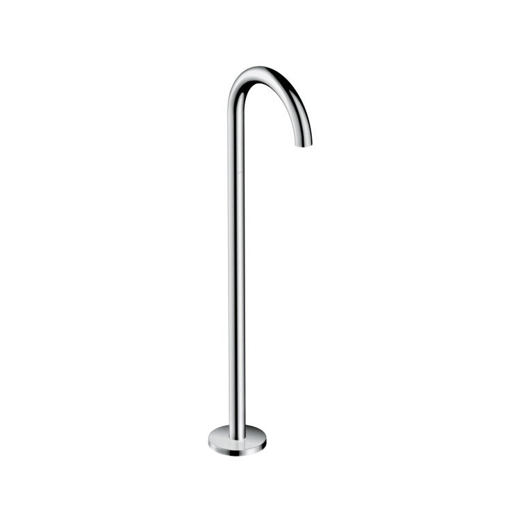 Axor Wannen-Auslauf, gebogen, bodenstehend, Chromoberfläche UNO 38412000