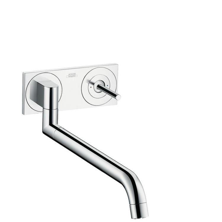 Axor Uno² Einhebel-Küchenmischer zum Einbauen, Optic-Stahl-Finish 38815800