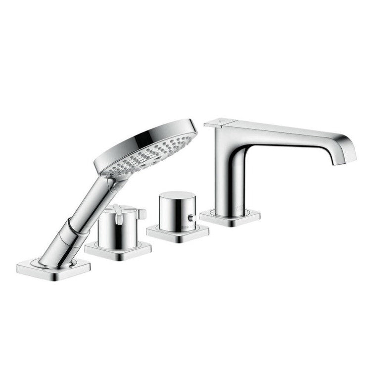 Axor Thermostatmischer, 4-Loch, für den Wannenrand, Chromoberfläche CITTERIO E 36411000
