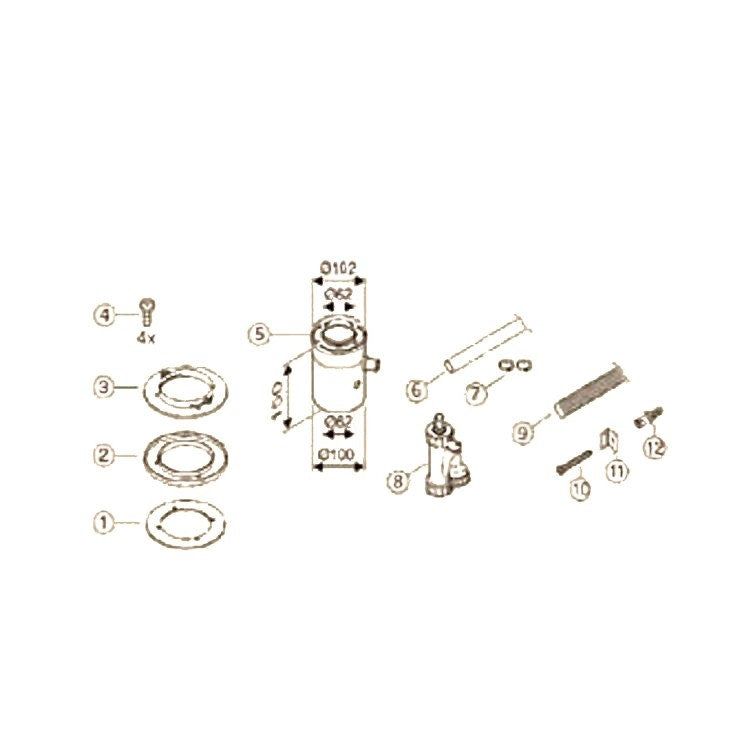 Bosch Staubsaugerbeutel 60/100 X AZ375 7716050050
