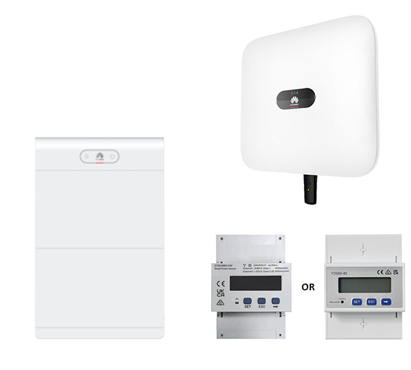 HUAWEI HV-Speichersystem, 13,8 kWh nutzbar, 3-phasig, LUNA2000-14-S1 + SUN2000-8KTL-M1