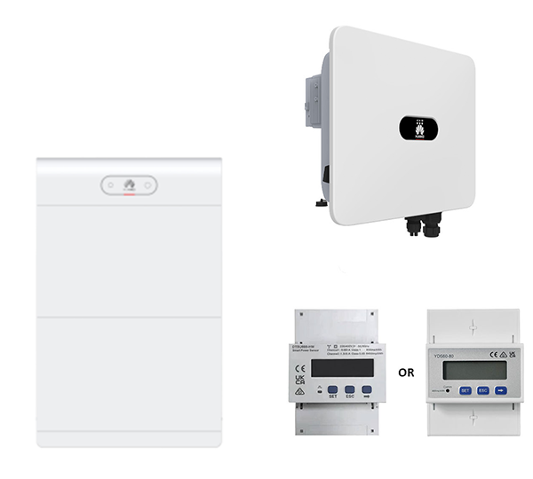 HUAWEI HV-Speichersystem, 6,9 kWh nutzbar, 3-phasig, LUNA2000-14-S1 + SUN2000-15K-MB0