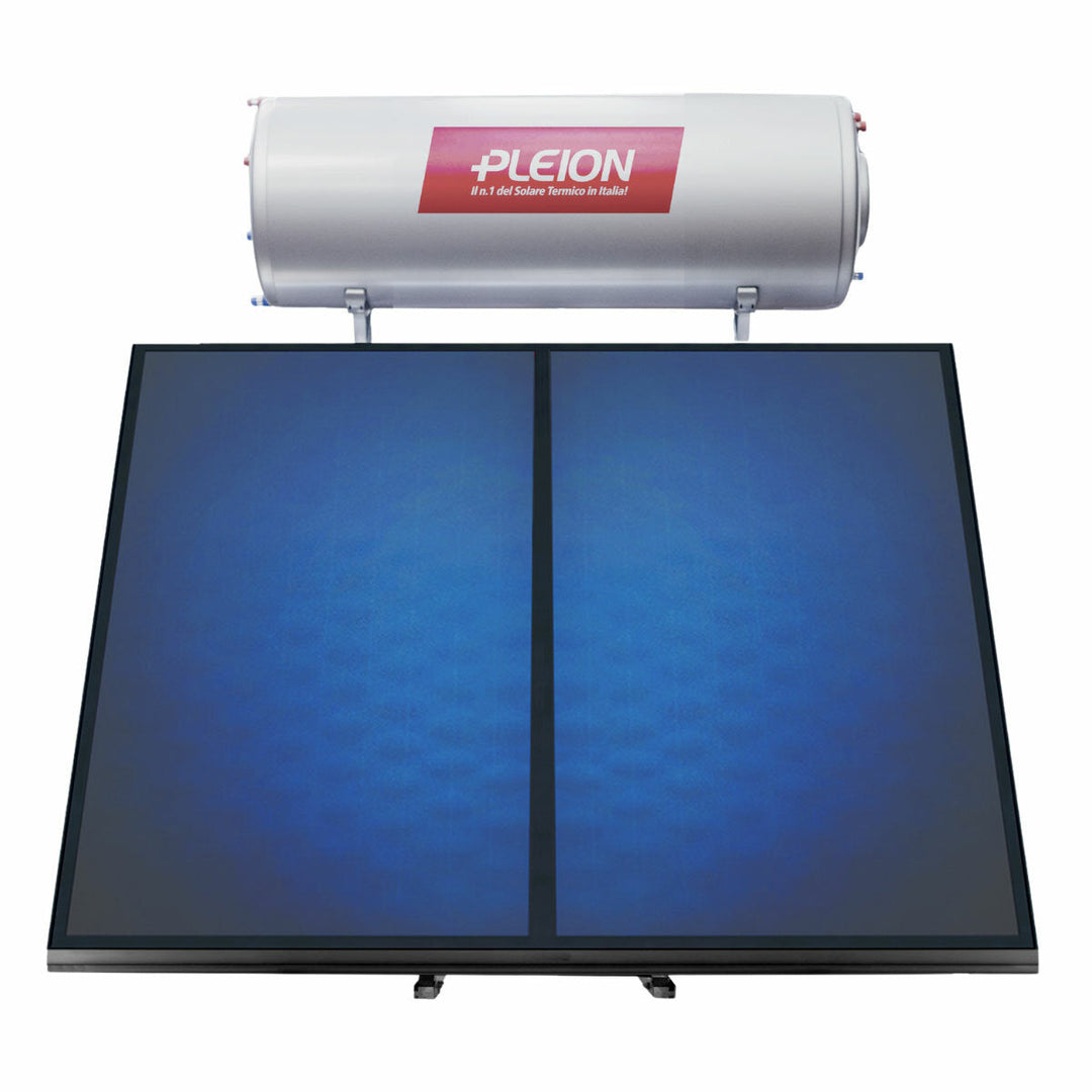 Pleion Pannello solare universale Free S 300/2 - mit natürlicher Zirkulation (Thermosiphon) - für Flach- und Schrägdach – Solarthermie-Kollektor mit n