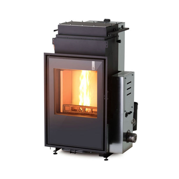 Girolami TI 14 vertikal – Mehrstoff-Heizkamin, 15 kW