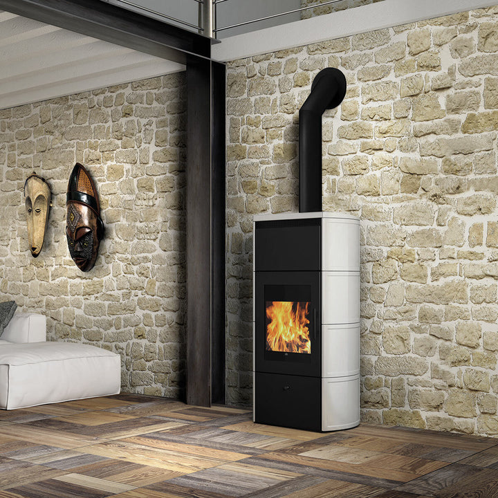 Edilkamin Flamma – Holzofen (wasserführend), 14 kW