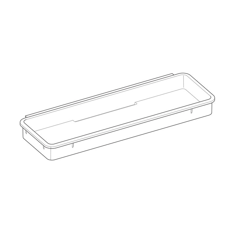 Keuco Ersatzschale aus Acryl, Weiß 14958000151