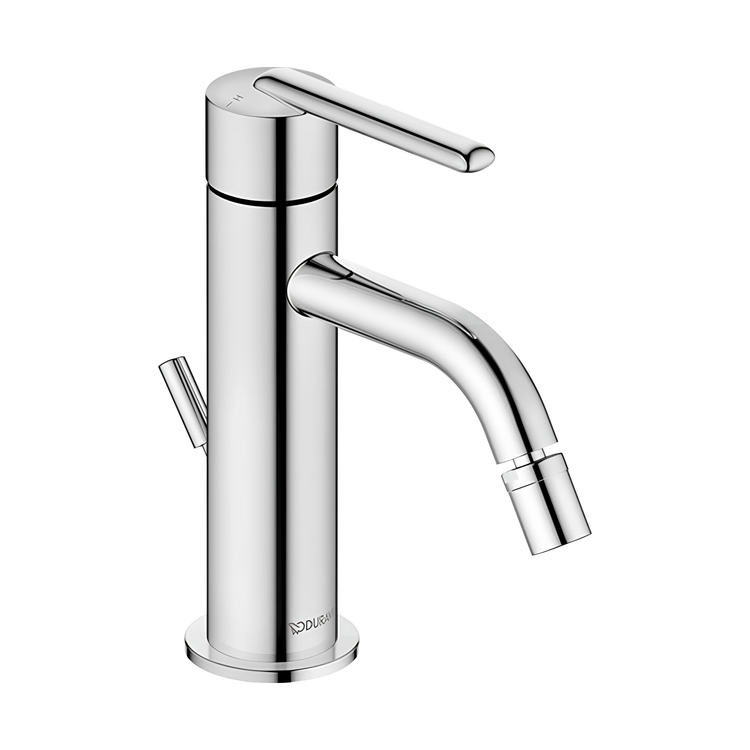 Duravit Einhand-Bidetmischer, mit Ablauf, Chromoberfläche BALCOON BA2400001010