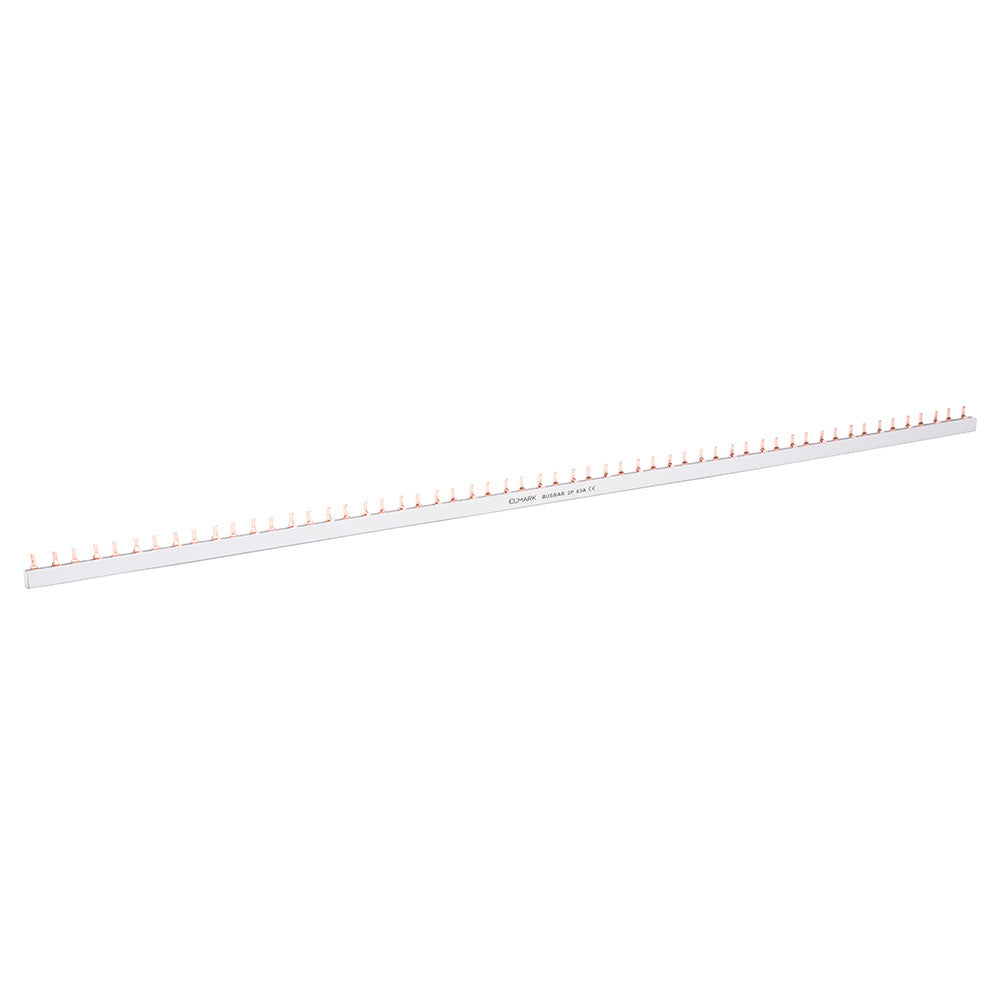 Elmark Phasenschiene Stift 1P+N, 63 A, 1 m