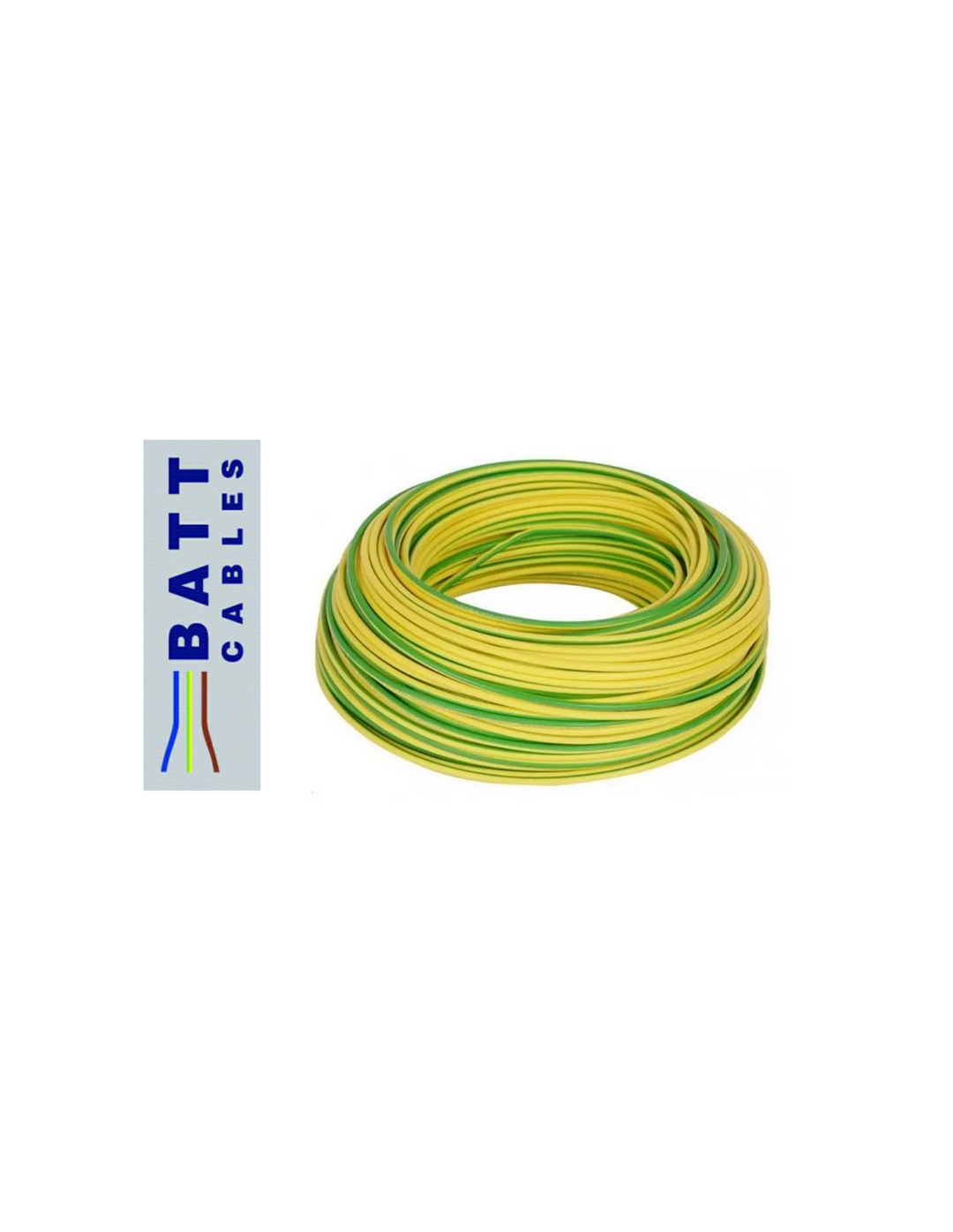Batt Cables H07V-K 1x6mm2 G/V 100 metri 37380-100