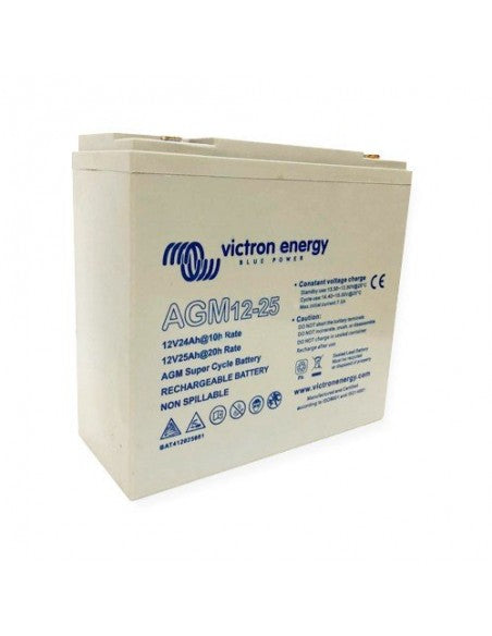Batterie 25Ah 12V AGM Super Cycle Victron Energy Photovoltaik Nautisch Camper