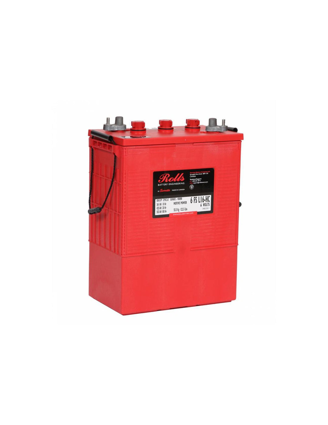 Batterie 425Ah 6V flooded deep cycle Rolls Battery