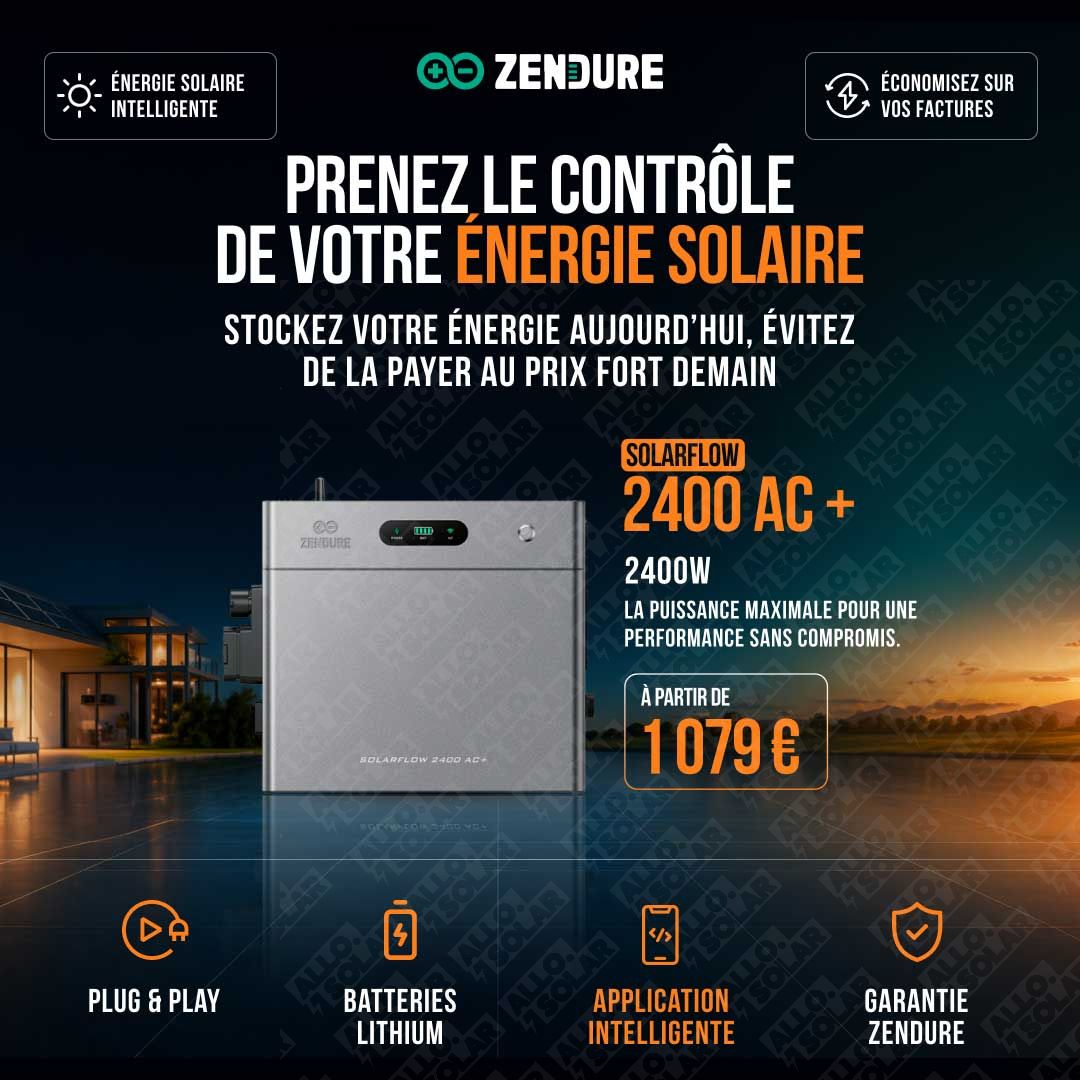 Zendure Plug and Play 2.4kWh - SolarFlow 2400AC+