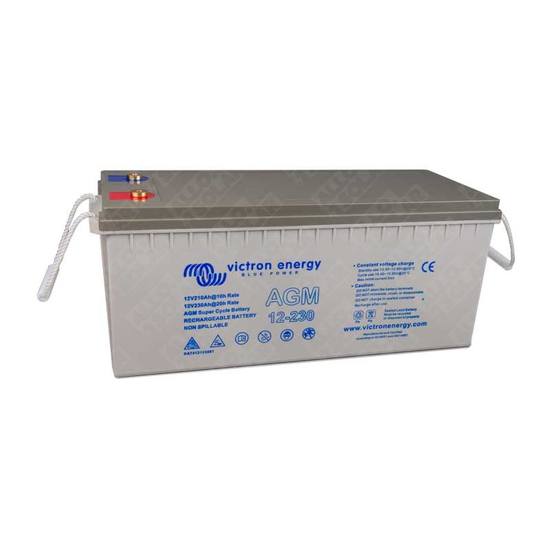 Victron Energy solaire 230Ah 12V AGM Super Cycle Batt. (M8)
