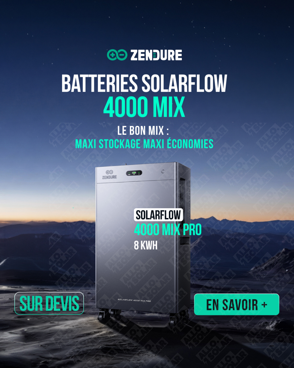 Zendure Solarflow 4000 Mix PRO 8kWh 13kW Solareingang