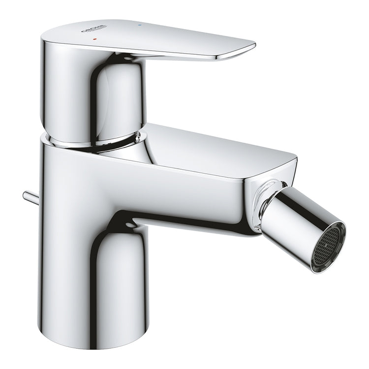 Grohe Einhand-Bidetarmatur mit Ablauf, Chromoberfläche BAUEDGE 23331001