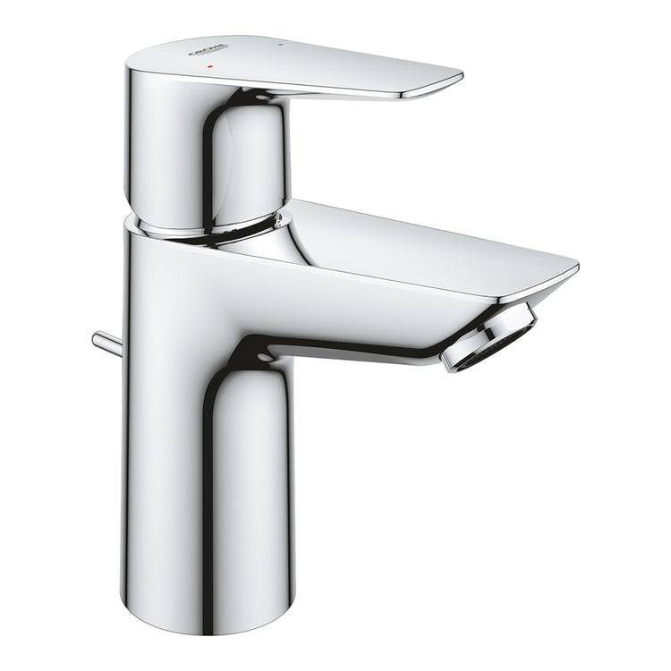 Grohe Einhebelmischer für Waschtisch H. 15 cm, mit Ablauf, Chromoberfläche BAUEDGE 23328001