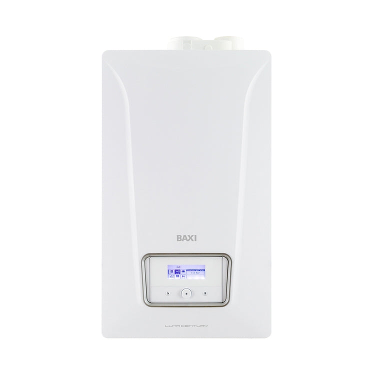 Baxi Wandhängender Brennwertkessel für Heizung und sofortige Warmwasserbereitung Trinkwarmwasser LUNA CENTURY 26 A7870637