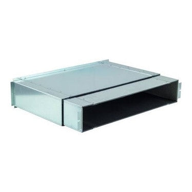 Baxi Teleskopischer Aluminiumkanal mit gebogenen Lamellen, zur Deckenmontage für Floor IN 800 A7783501