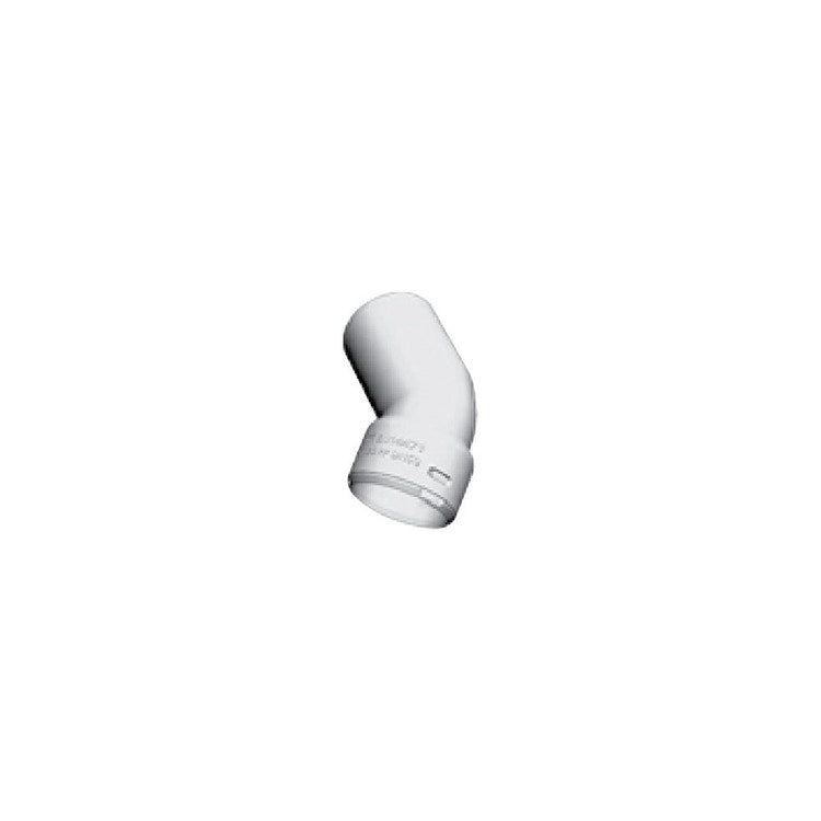 Baxi Kurve 45° Ø 60 (M) / 50 flexibel KA00059