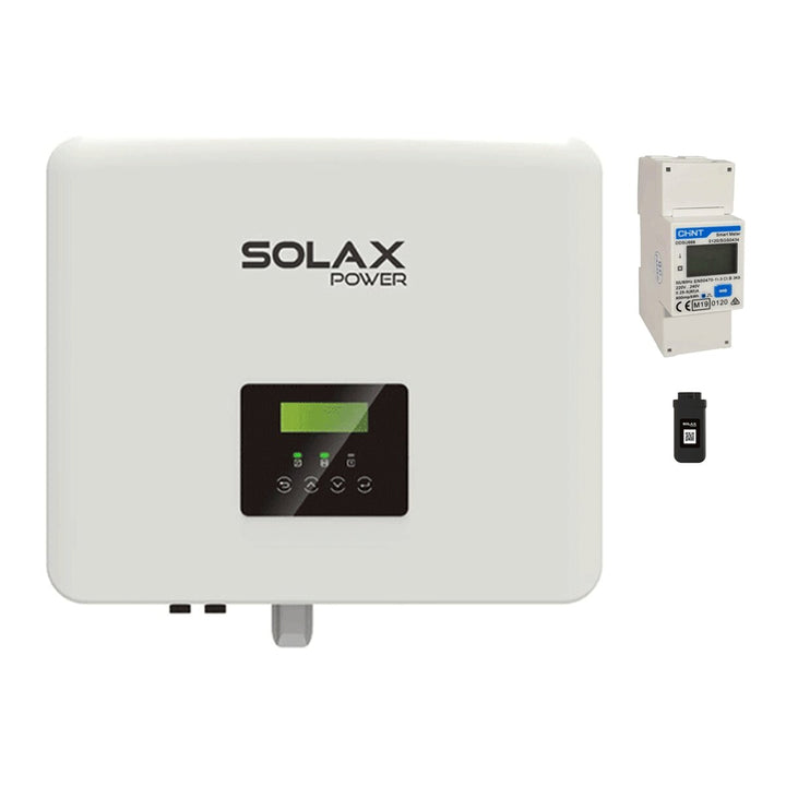 Solax X1 Hybrid 3.7DC G4 – Hybrid-Wechselrichter, 3,7 kW, Wechselstrom, inkl. Zähler, inkl. WLAN-Modul